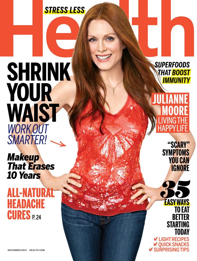 Julianne Moore Sizzles on Health Magazine - E! Online